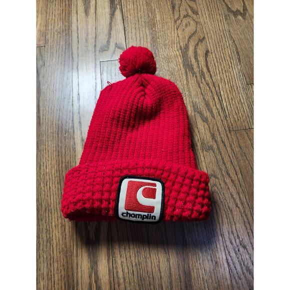 Vintage logo for Champlin Petroleum Beanie